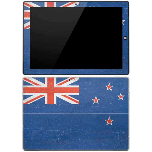 New Zealand Flag Distressed Surface Pro 3 Skin
